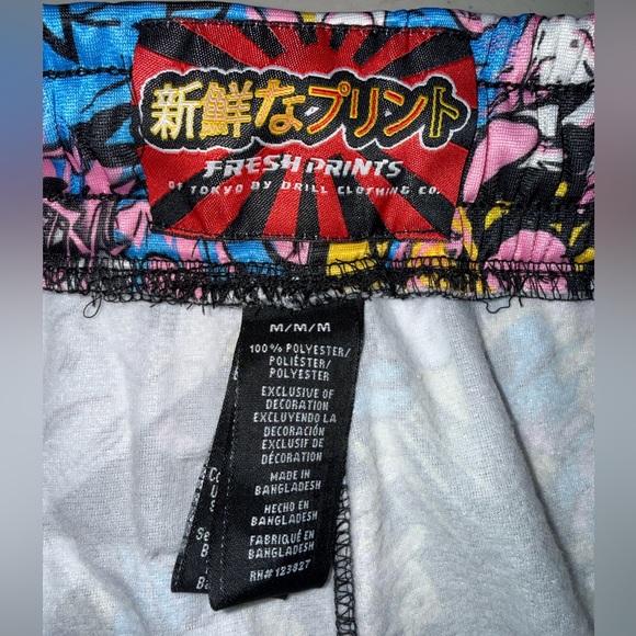 🇯🇵 NWT! Japanese Anime Unisex Microfleece Jogger Pants - Picture 6 of 10